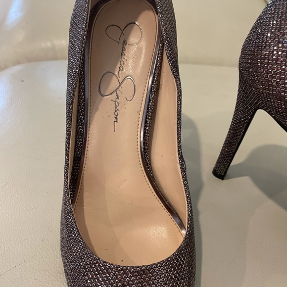 Jessica Simpson Sparkle Heels - Picture 4 of 9